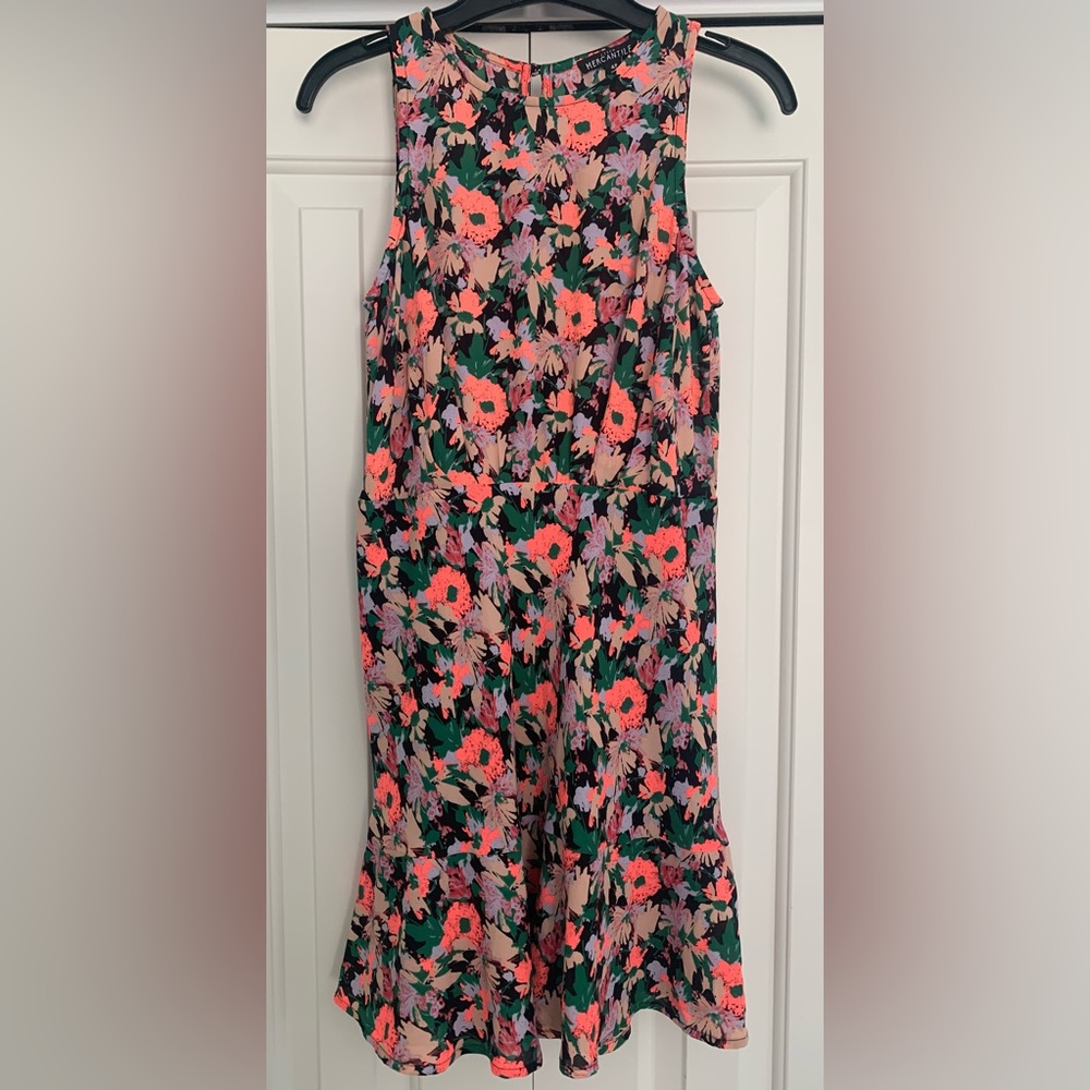 J. Crew Mercantile Floral Flutter Dress